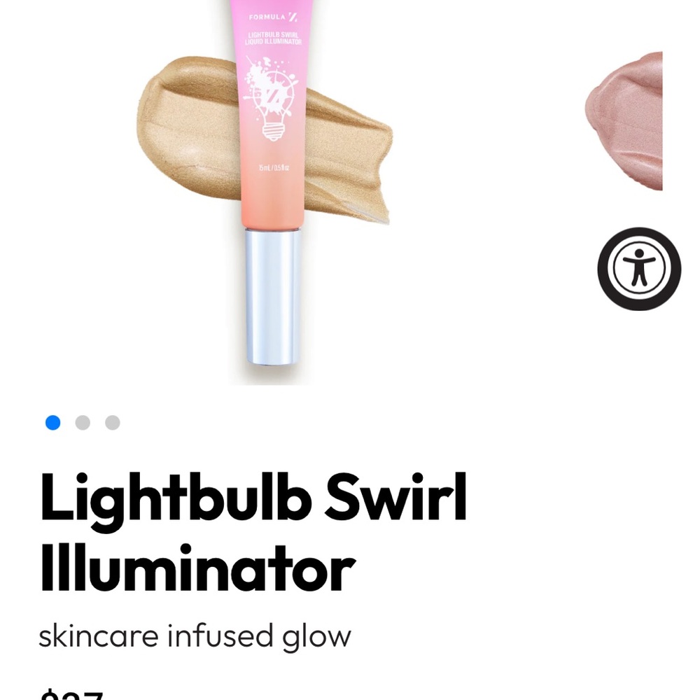 BNIB Formula X Lightbulb Swirl Illuminator